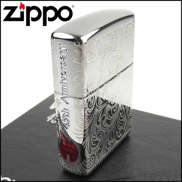 ZIPPO 美系~Venetian-威尼斯人雕花圖案45週年限量紀念(ARMOR裝甲)