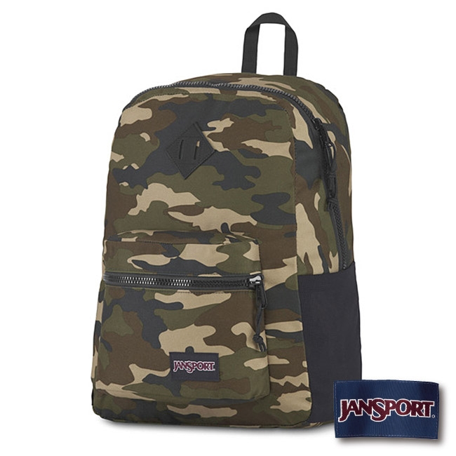 JANSPORT SPORT FX 系列後背包 -黑/迷彩