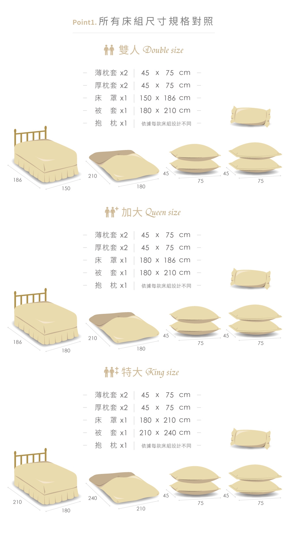 MONTAGUT-英倫紳士-300織紗精梳棉床罩組(加大)