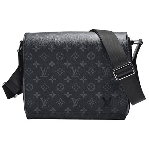 Louis Vuitton M45585 Steamer Shoulder Bag Monogram Eclipse Men's LOUIS  VUITTON