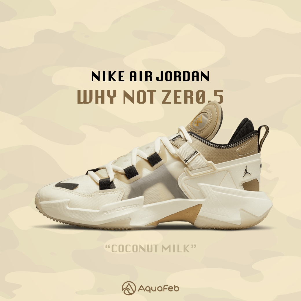 Nike Jordan Why Not .5 PF 男鞋卡其色運動緩震包覆籃球鞋DC3638-102