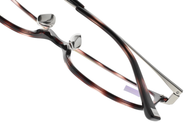 ZEISS蔡司眼鏡 簡約方框款/琥珀棕-銀 #ZS70010 F390