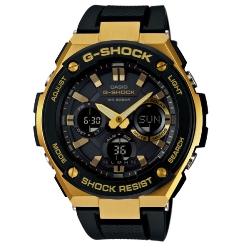 CASIO G-SHOCK 突破自我強悍有力運動腕錶/GST-S100G-1ADR
