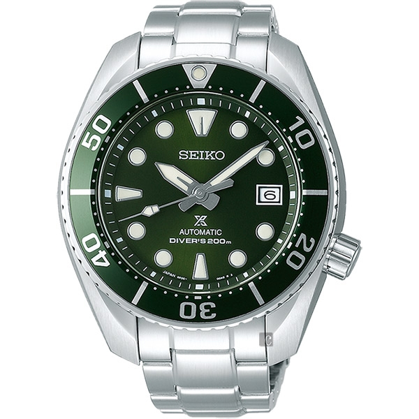 (無卡分期12期)SEIKO 精工PROSPEX 200米潛水機械錶(SPB103J1)-綠水鬼