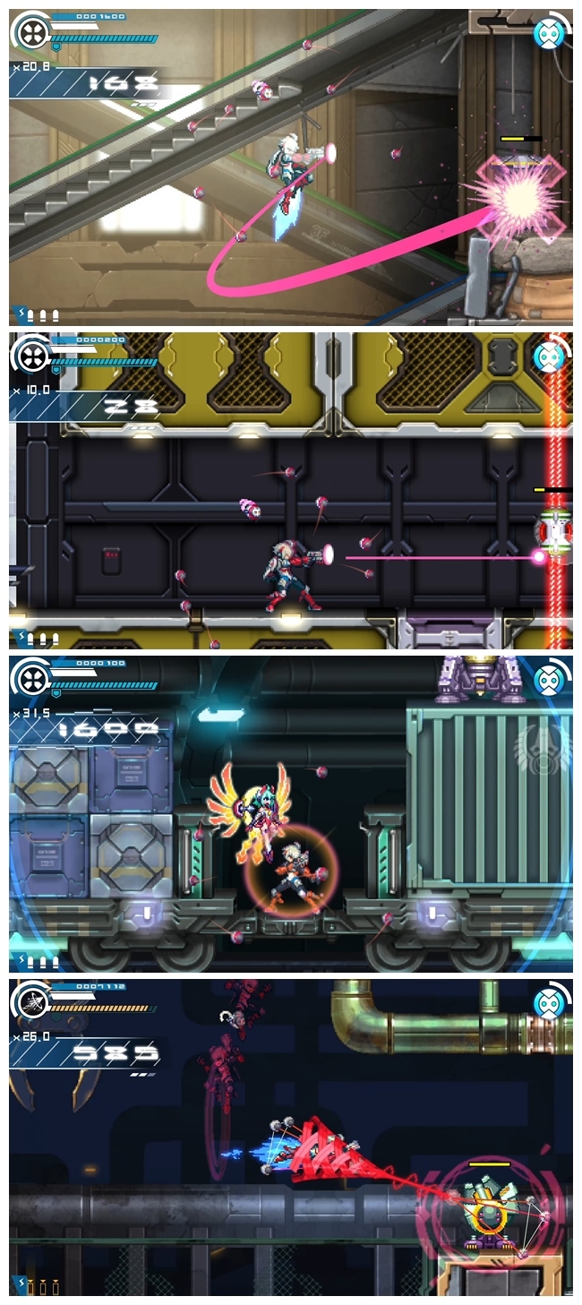 NS 銀白鋼鐵 X THE OUT OF GUNVOLT - 中文版