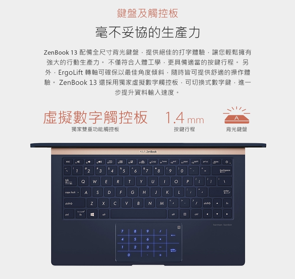 (無卡分期-12期)ASUS ZenBook UX333FN 13.3吋筆電