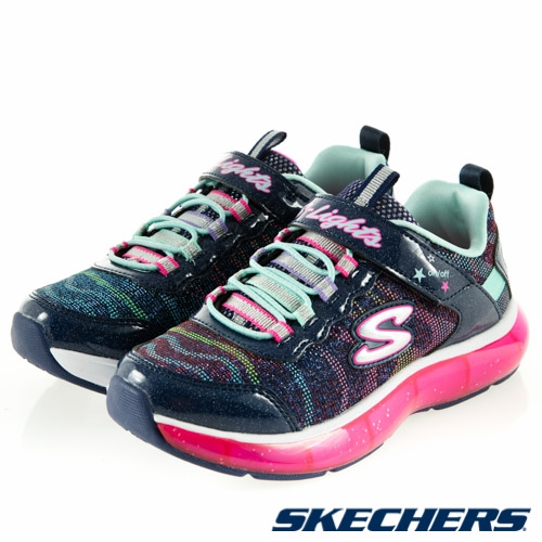 SKECHERS 女童系列 LIGHT SPARKS - 20283LNVMT