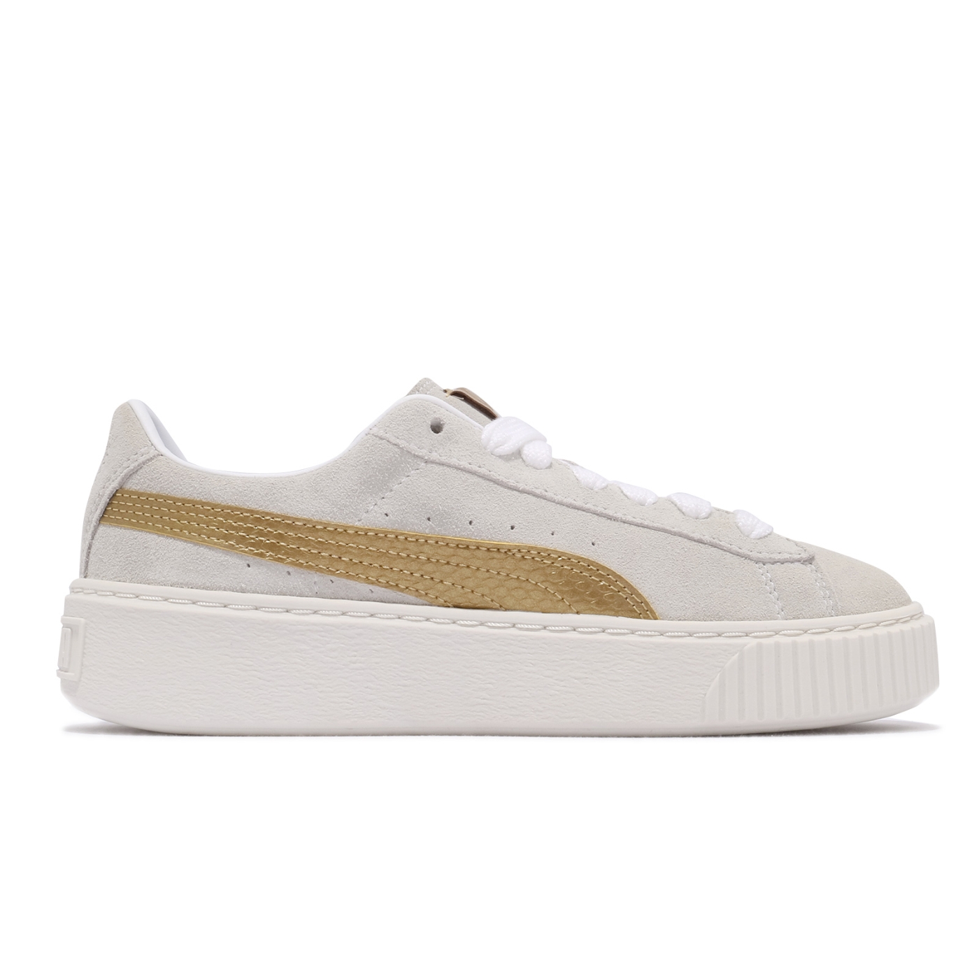 puma suede platform angezogen