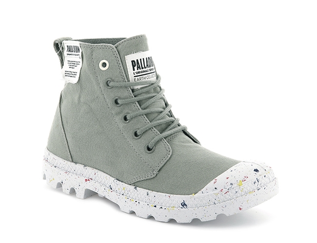 PALLADIUM PAMPA HI ORGANIC有機軍靴-女-草綠