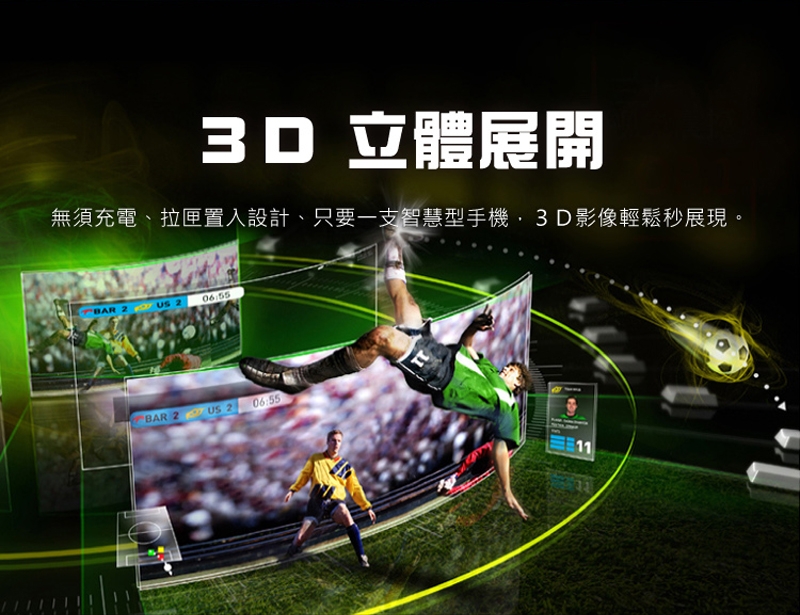 TCSTAR 3D立體虛擬實境VR眼鏡 EYE3DVR