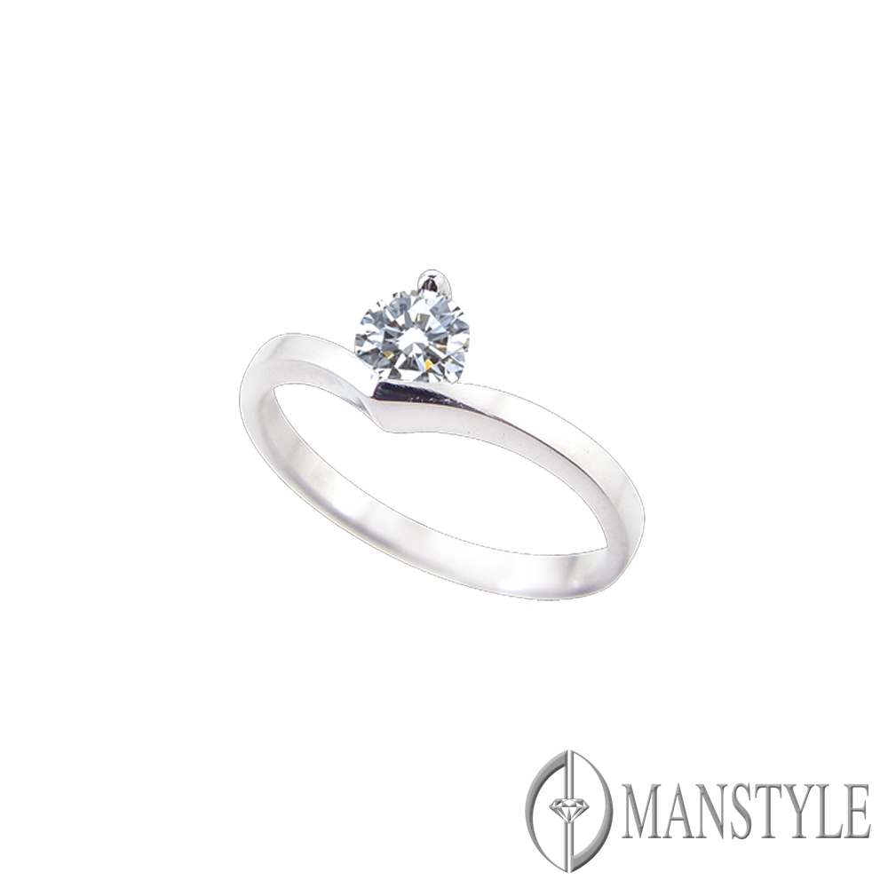 MANSTYLE-GIA 海韻 0.36ct 八心八箭鑽戒