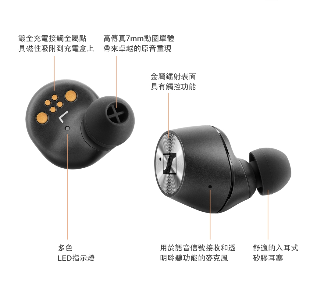 Sennheiser MOMENTUM True Wireless 真無線 藍牙耳機