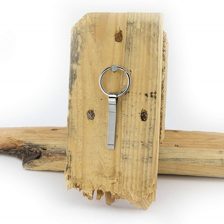 德國設計獎TROIKA輕鬆拆裝更換鑰匙圈SPLIT IT鑰匙環扣KR18-14/CH