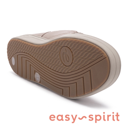 Easy Spirit-seNOVIA 簡約率性拉鍊舒適短靴-灰色