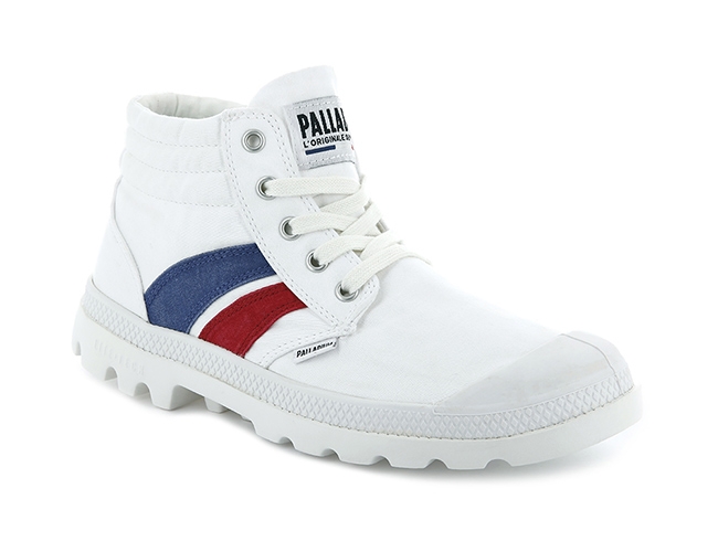 PALLADIUM RETRO LITE SUPPLY輕量帆布靴-男-白