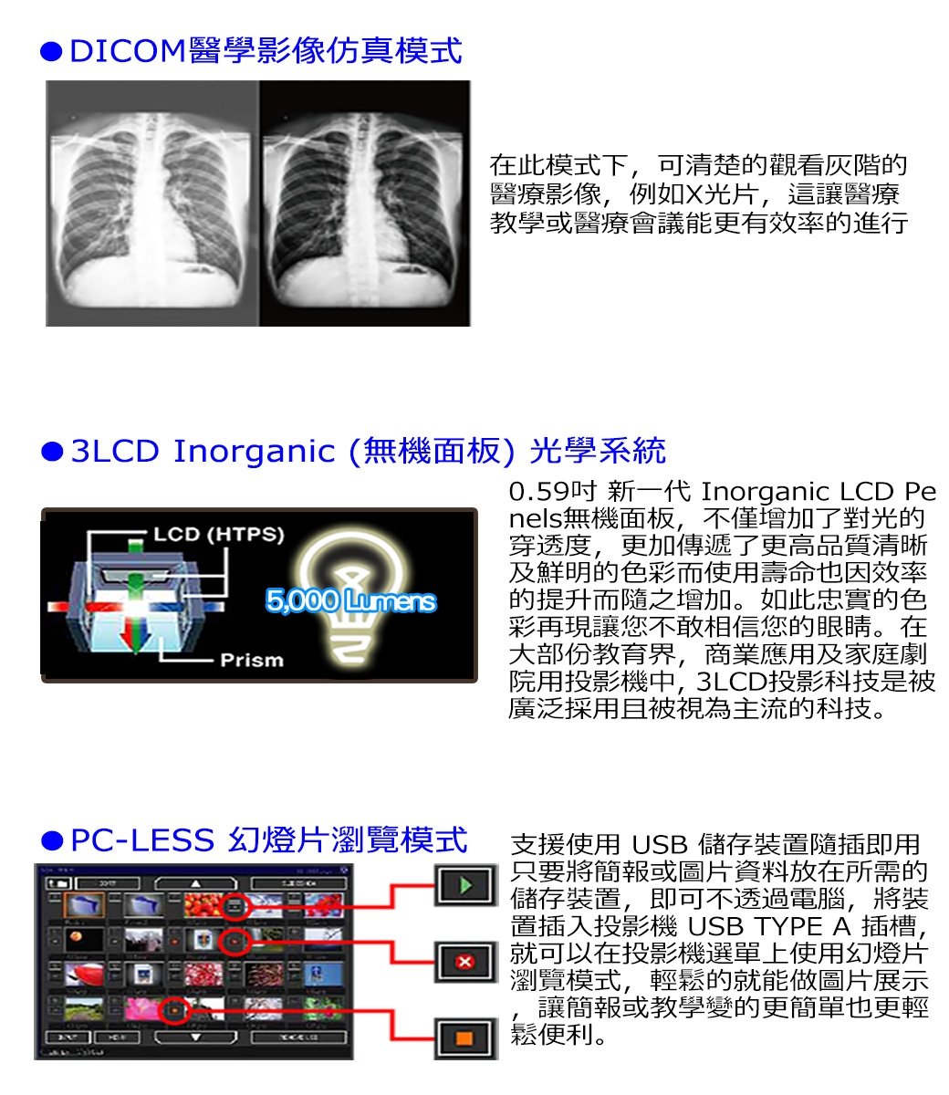 maxell 投影機-MC-EU5001