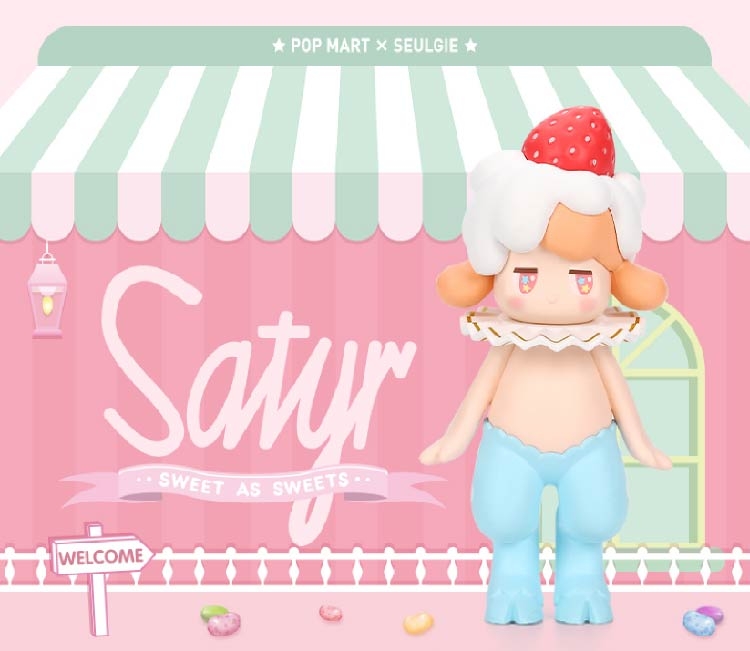 Satyr Rory 潘神洛麗 甜品系列公仔盒玩(二入隨機款)