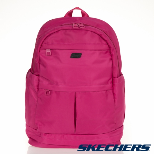 SKECHERS 雙層後背包_桃紅色 - S80759