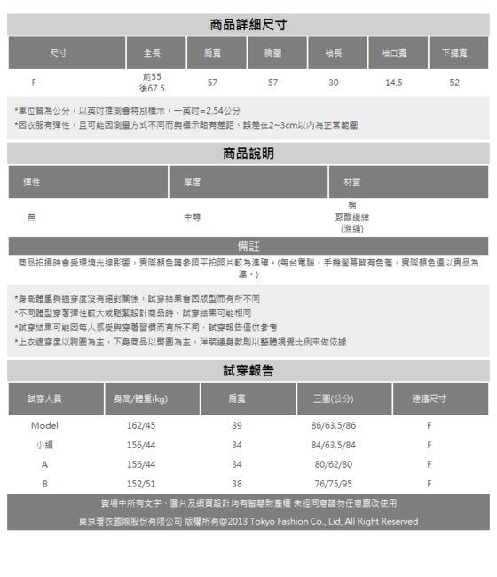 東京著衣 百搭實穿前短後長排釦上衣(共二色)