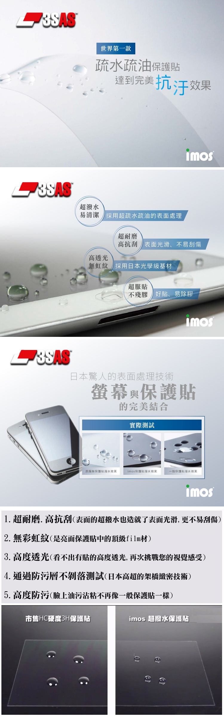 iMOS APPLE iPad 10.2吋 3SAS 螢幕保護貼