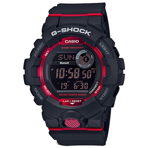 G-SHOCK 藍牙連線鍛鍊分析運動錶(GBD-800-1)-48.6mm