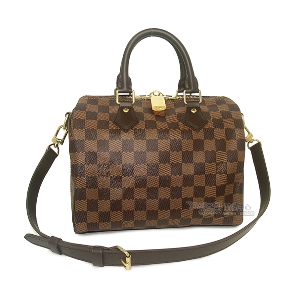 LV N41368 Damier Speedy 25 棋盤格手提/肩背包(小)