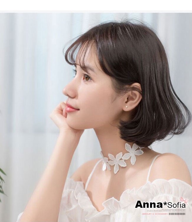 【3件5折】AnnaSofia 迷你天然歐泊珠 925銀針耳針耳棒耳環(銀系)