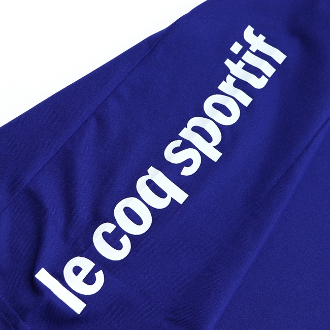 le coq sportif 法國公雞牌基礎透氣吸濕排汗短袖T恤 男-寶藍