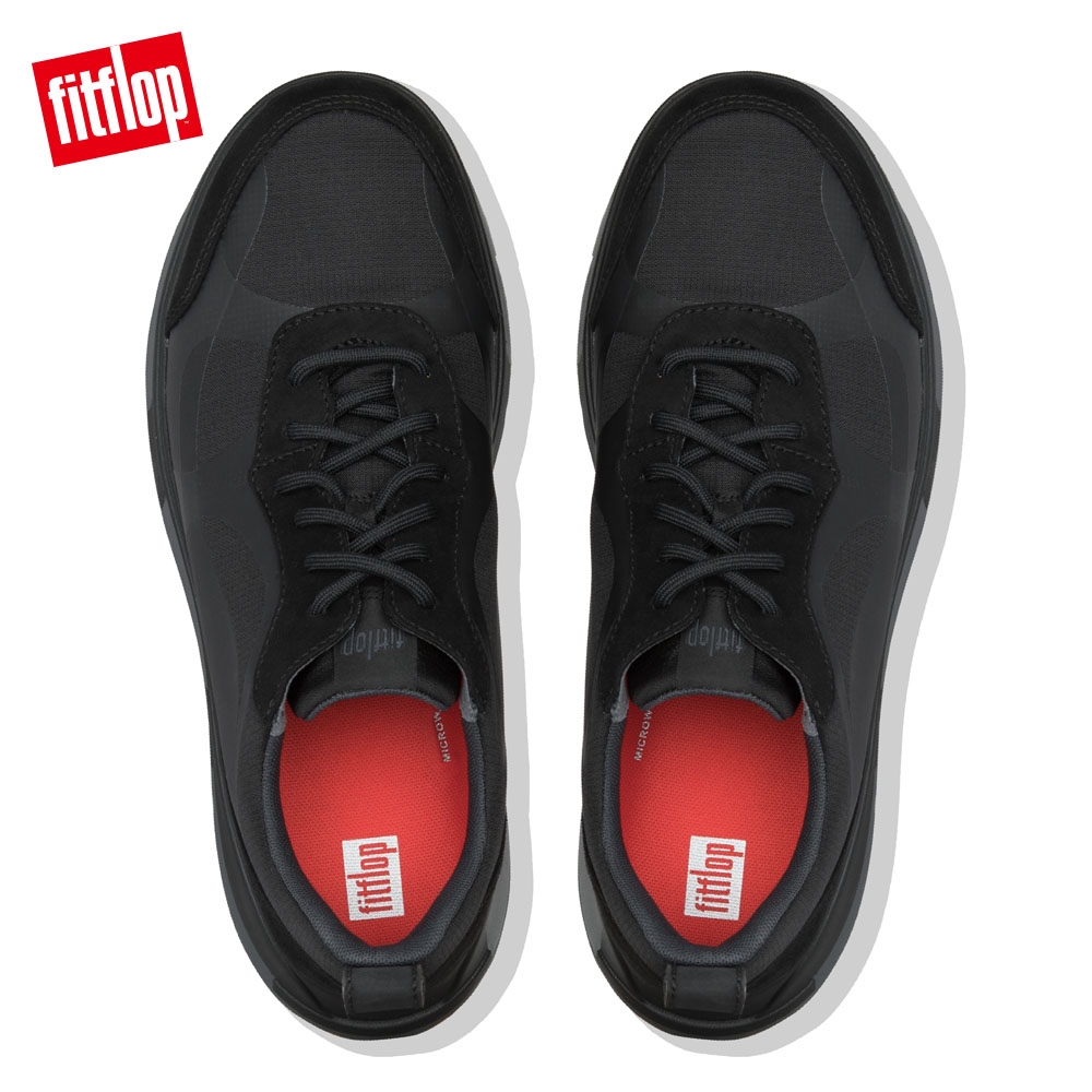 FitFlop ARKEN SPORTY SNEAKERS 運動風繫帶休閒鞋 黑