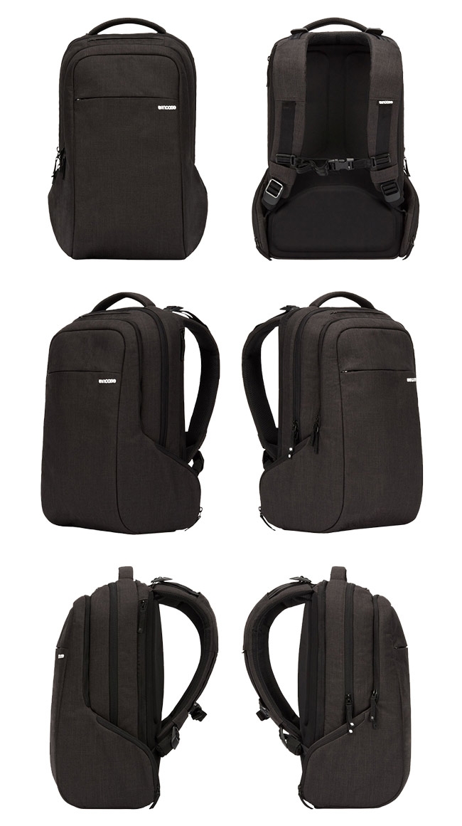 Incase ICON Backpack 15吋 雙層筆電後背包 (石墨黑)