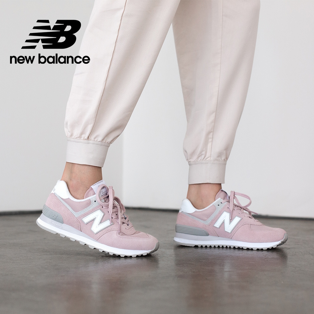 New Balance】 復古鞋_女性_粉白色_WL574ESP-B楦| 休閒鞋| Yahoo奇摩購物中心
