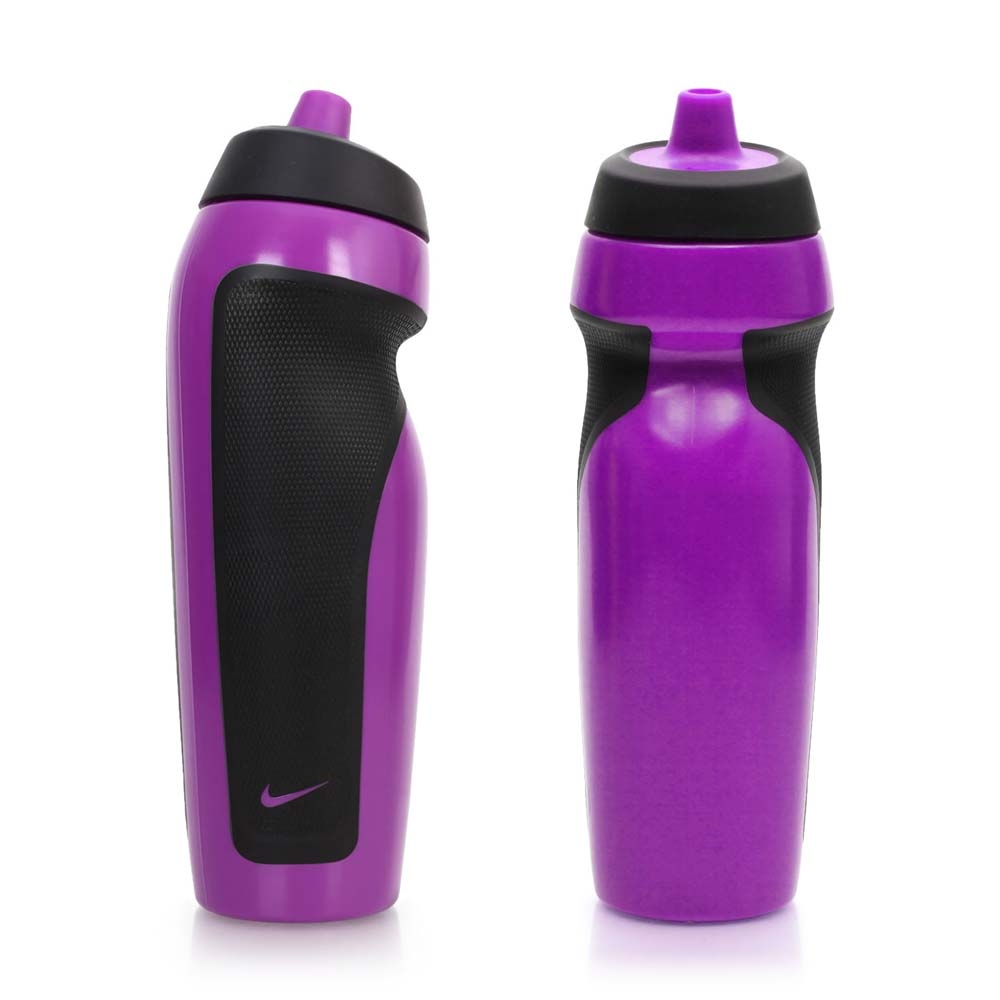 NIKE 新式運動水壺600ml 紫黑