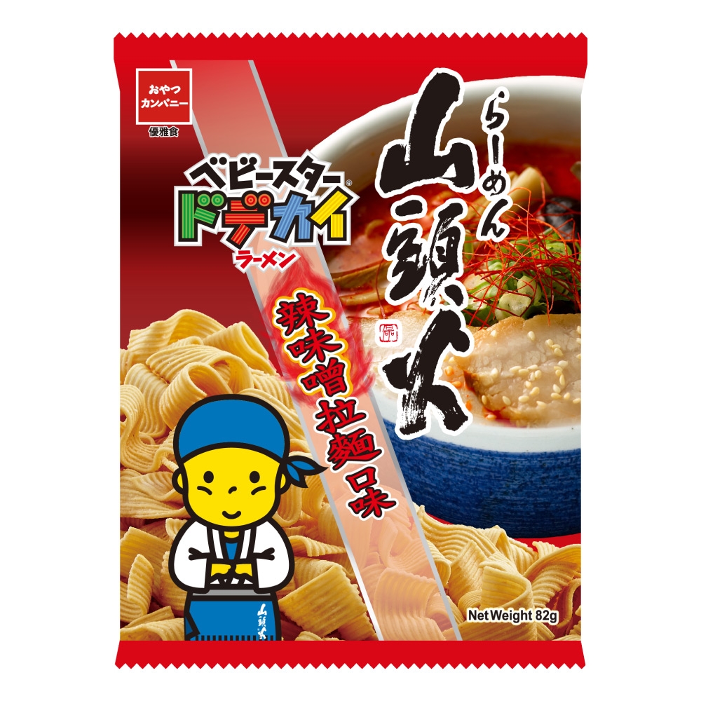 OYATSU優雅食 點心條餅-辣味噌拉麵口味 (78g)