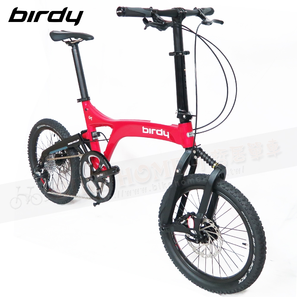 New Birdy(Ⅲ) GT多地形越野10速18吋前後避震鋁合金折疊單車-消光沙漠黃