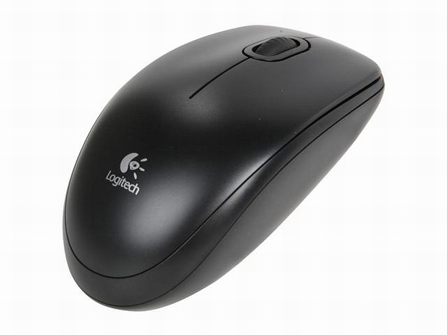 Logitech羅技有線光學滑鼠B100