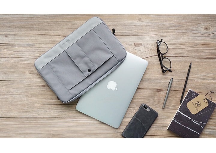 MONOCOZZI Gritty 保護內袋 for Macbook Pro 15吋-深灰