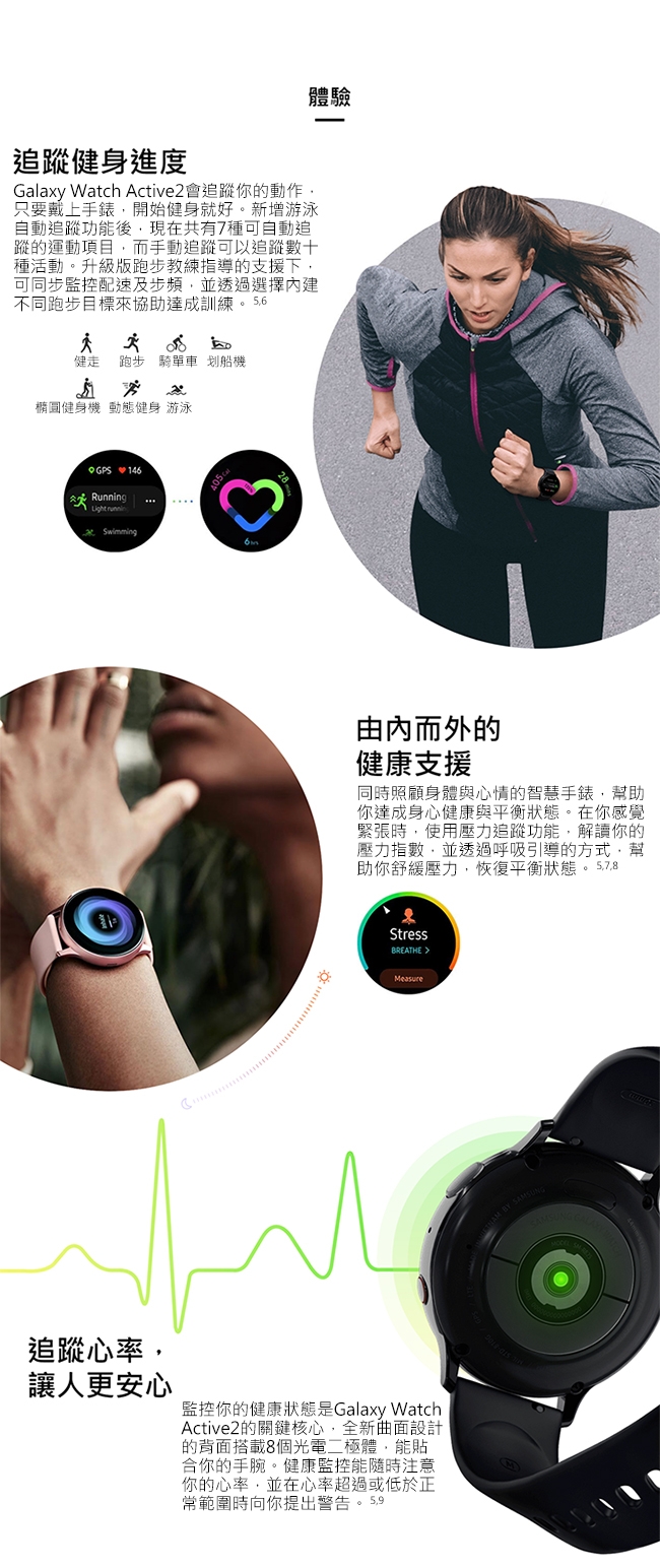 Samsung Galaxy Watch Active2 Under Armour聯名款