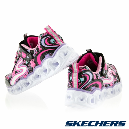 SKECHERS 女童系列 HEART LIGHTS - 20180LPRMT