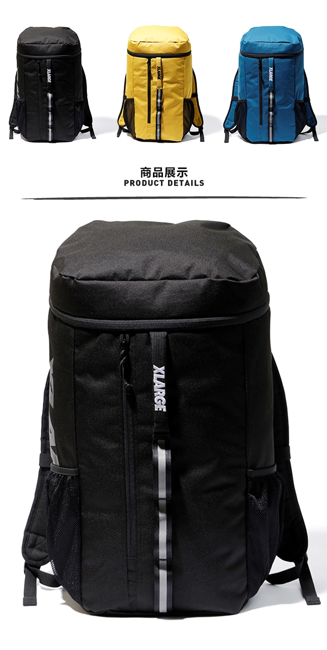 XLARGE PRISM BACKPACK大容量後背包-黑