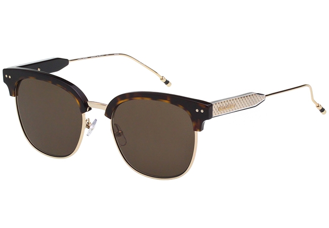 VEDI VERO眉框款 太陽眼鏡 (琥珀色)