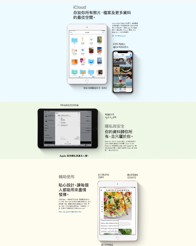 Apple iPad mini 5 7.9吋 Wi-Fi 256G 平板電腦