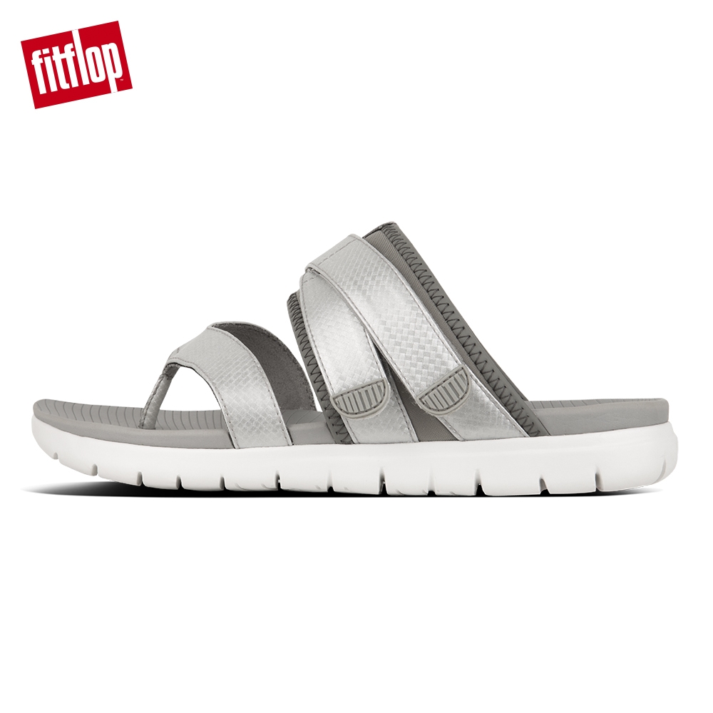 FitFlop NEOFLEX TOE-THONG SANDAL-淺灰/銀色