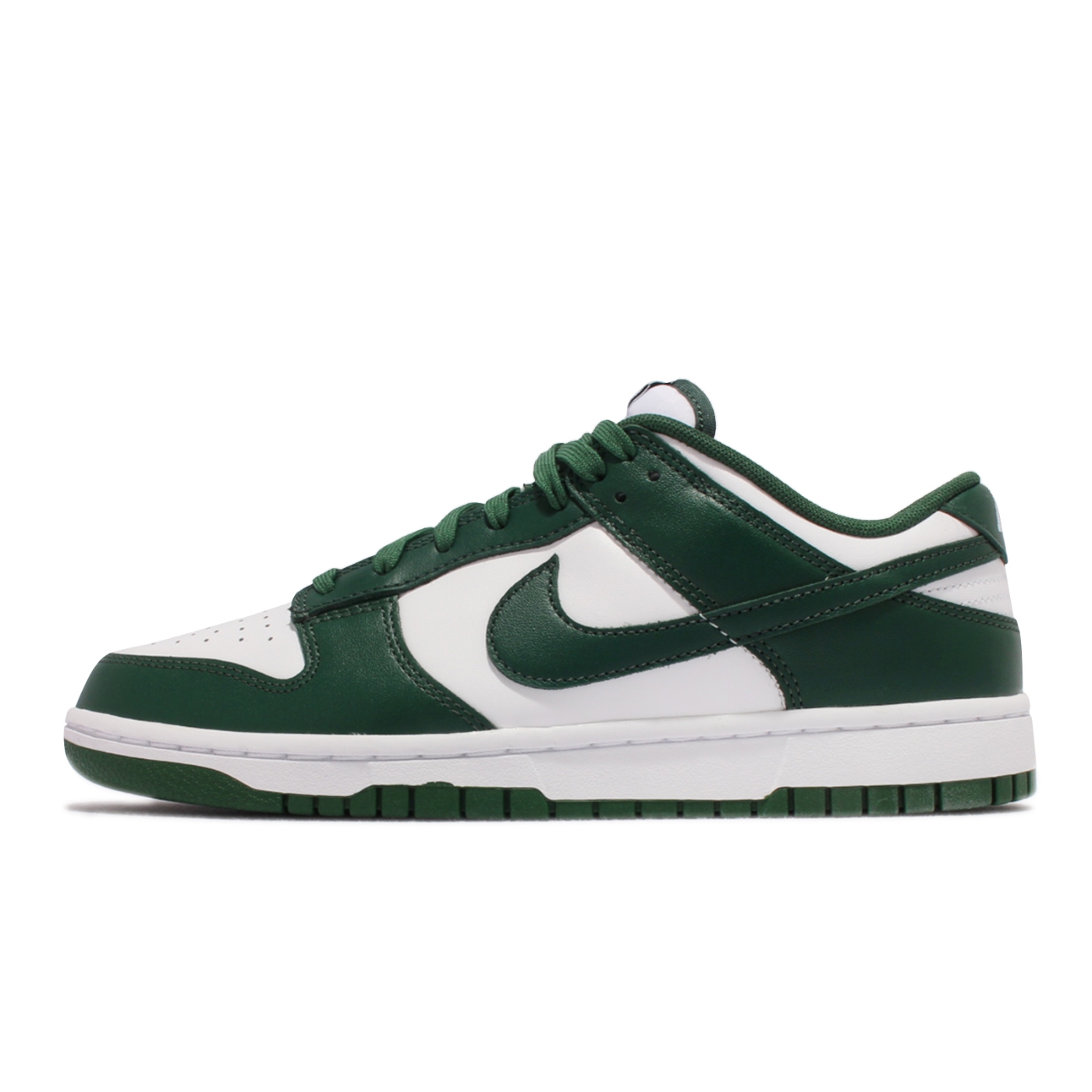 Nike 休閒鞋Dunk Low Retro 運動男鞋經典款Team Green 休閒穿搭綠白