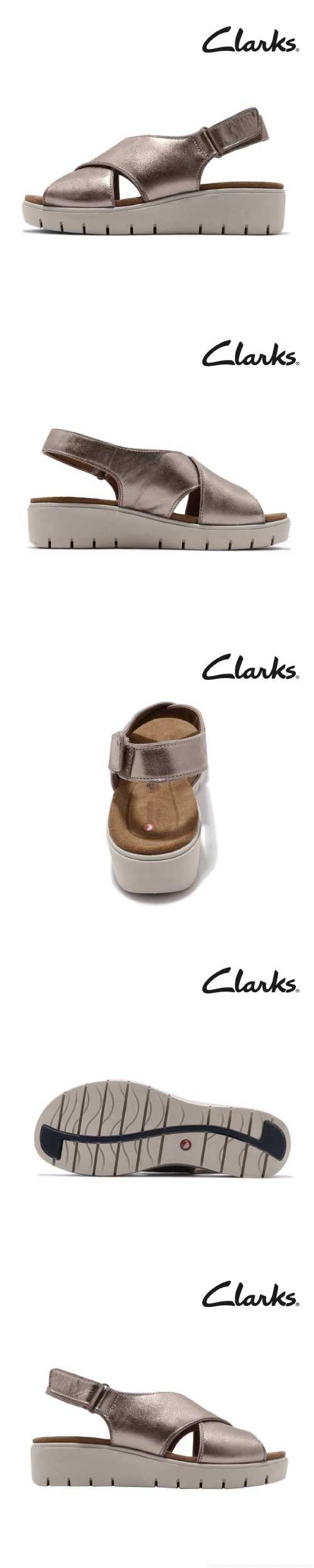 Clarks 涼拖鞋 Un Karely Sun 真皮 女鞋