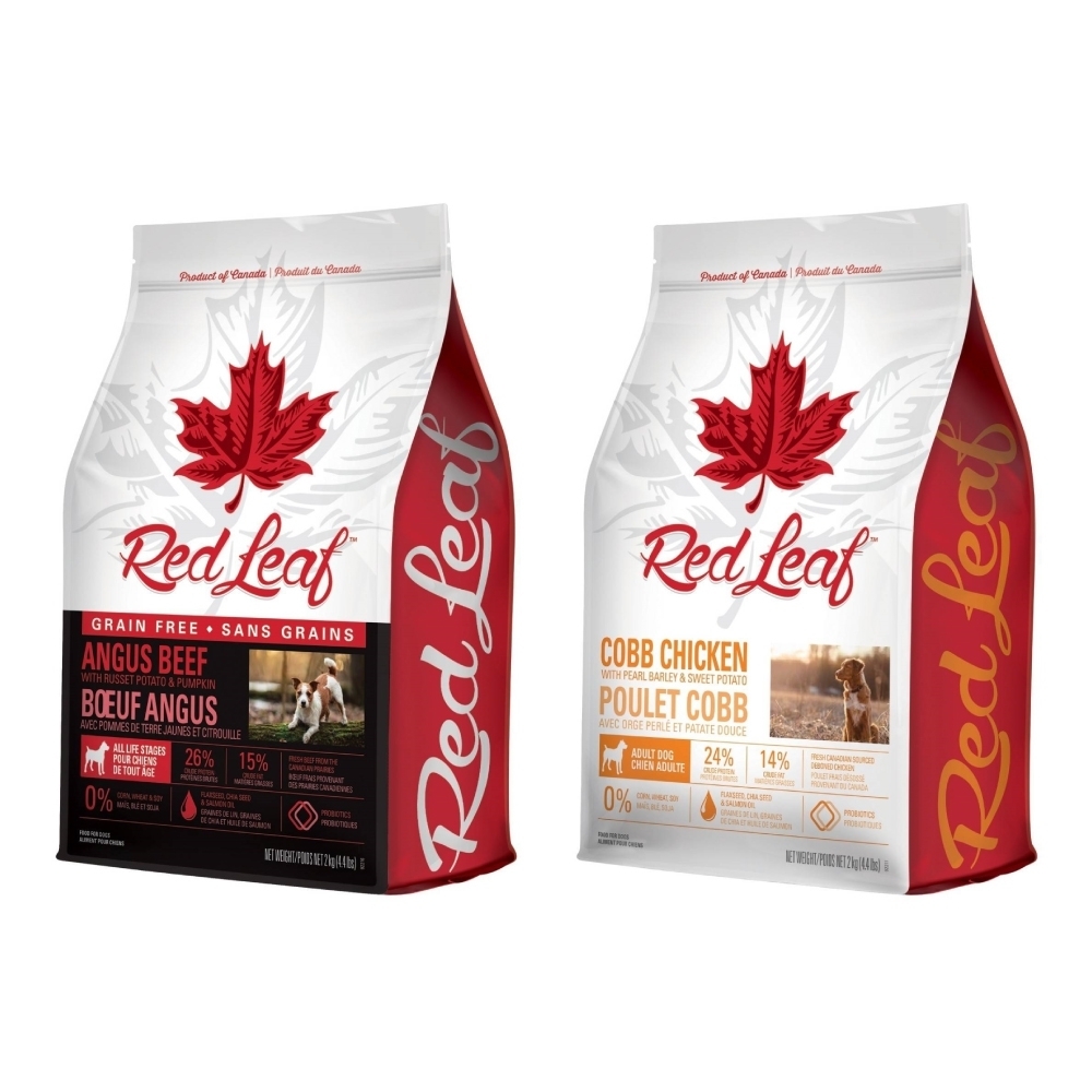加拿大紅葉Red Lest《天然犬糧-科布雞肉+珍珠大麥》11.5kg/包