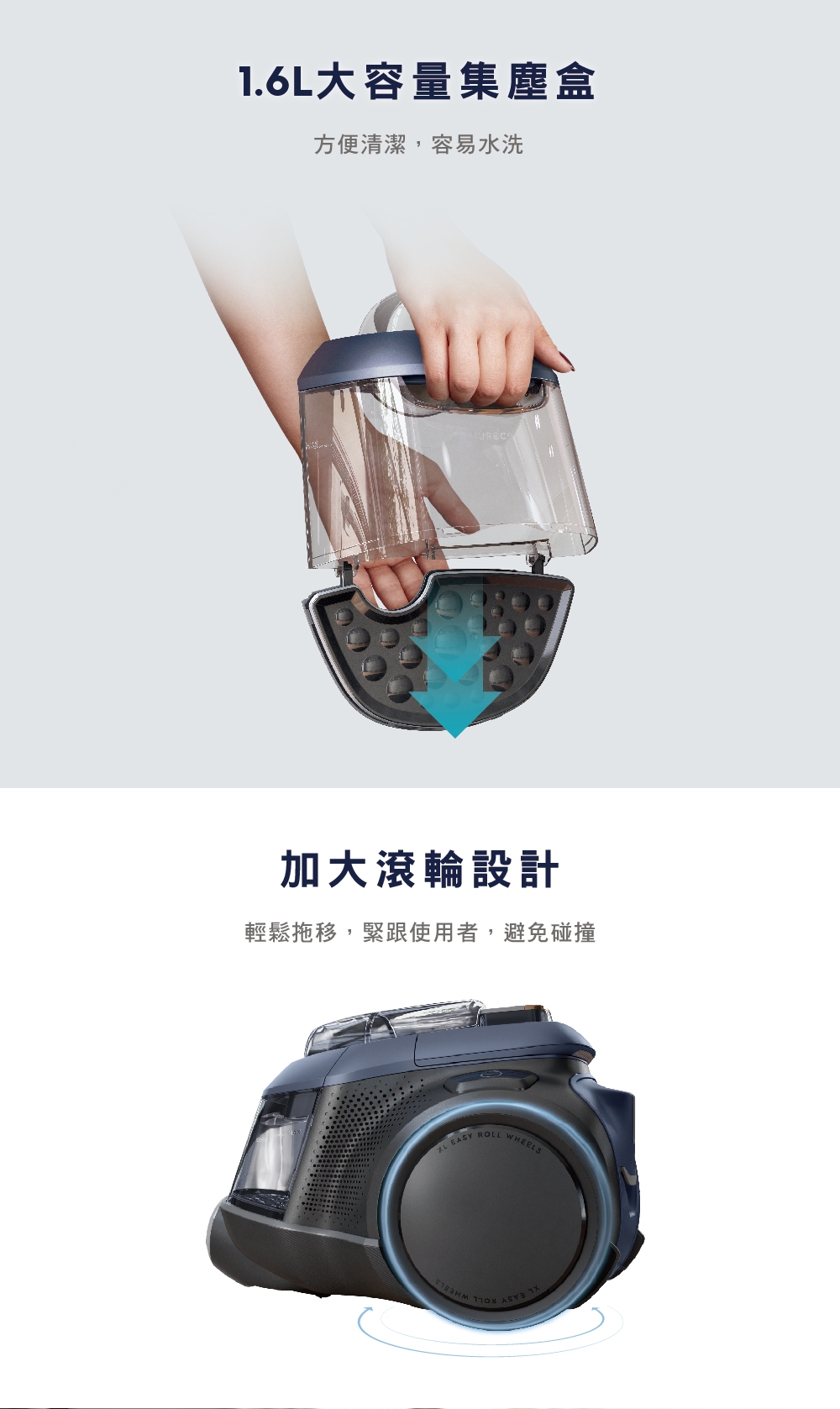 Electrolux 伊萊克斯抗敏除蹣吸塵器PURE C9(PC91-6IBM)