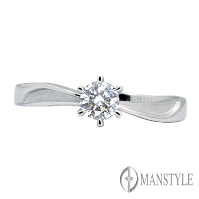 MANSTYLE-GIA 妳是唯一 0.34ct 八心八箭鑽戒