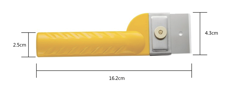 日本OLFA合金工具鋼皮革刀鐵爪刮刀薄片切割刀邊刀BTC-1(寬4.3cm;品番56B)