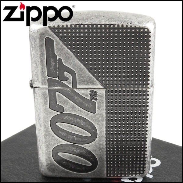 ZIPPO 美系~James Bond 007-詹姆士龐德圖案深刻打火機(ARMOR裝甲)