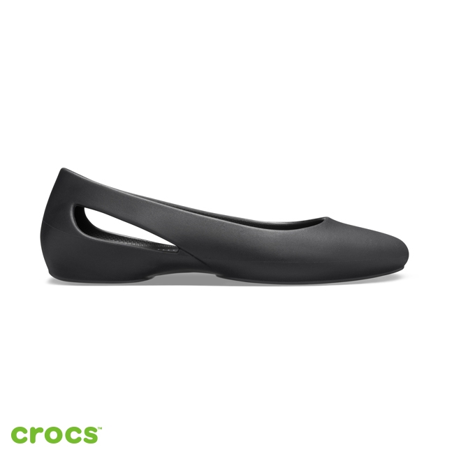 Crocs 卡駱馳 (女鞋) 思瓏女士平底鞋 205873-001